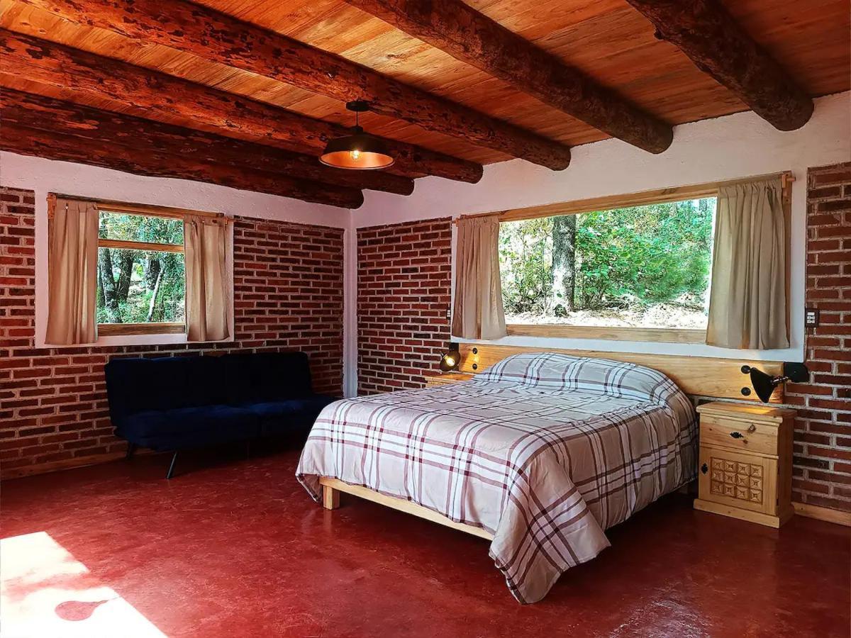 Cabana Para Pareja En El Bosque Ib Acaxochitlan Exterior photo